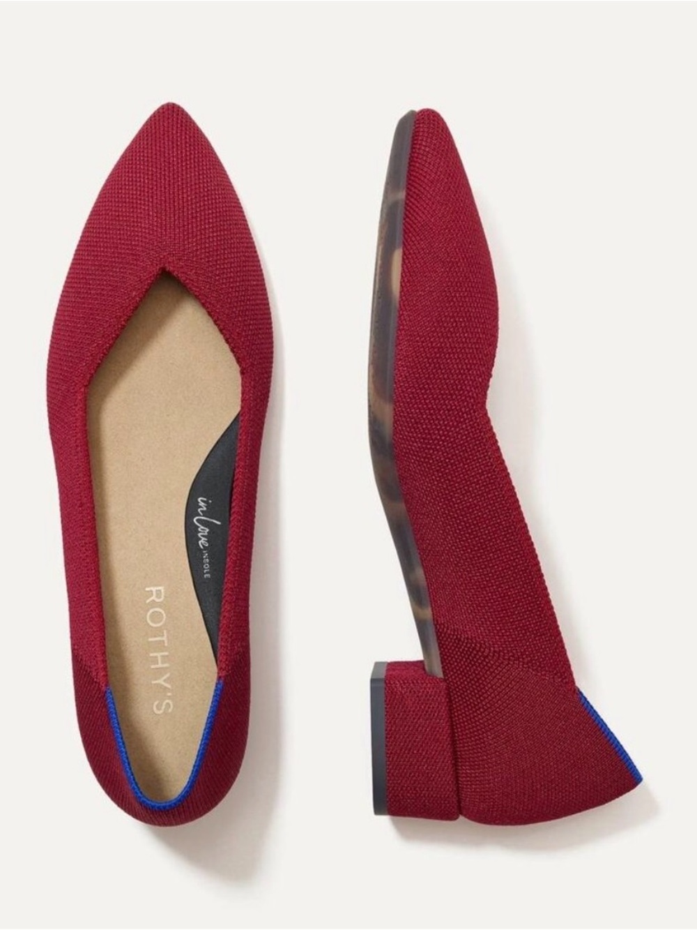 NWOB Rothy’s The High Point in Autumn Red | 9